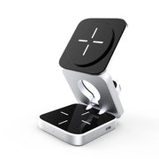 Chargeur sans fil pliable 3 en 1 portable