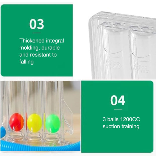 Exerciseur de balles respiratoires