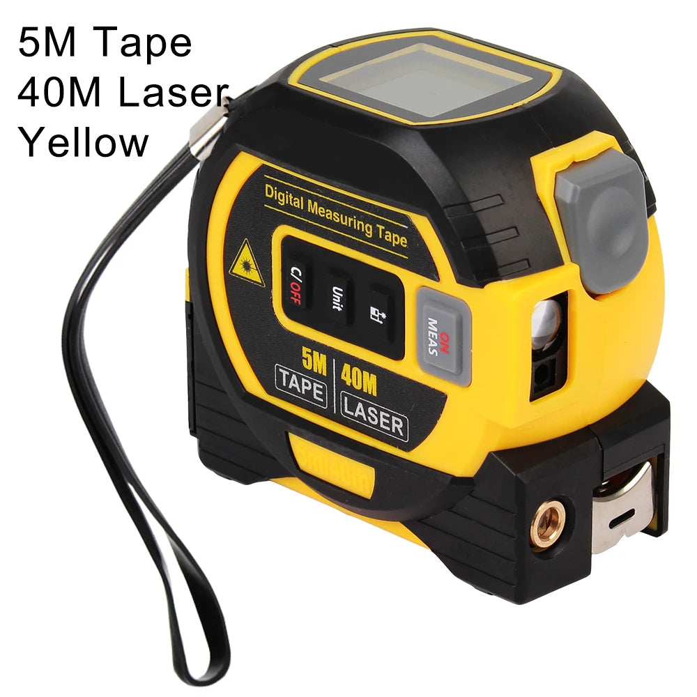 Ruban à mesurer laser 3 en 1