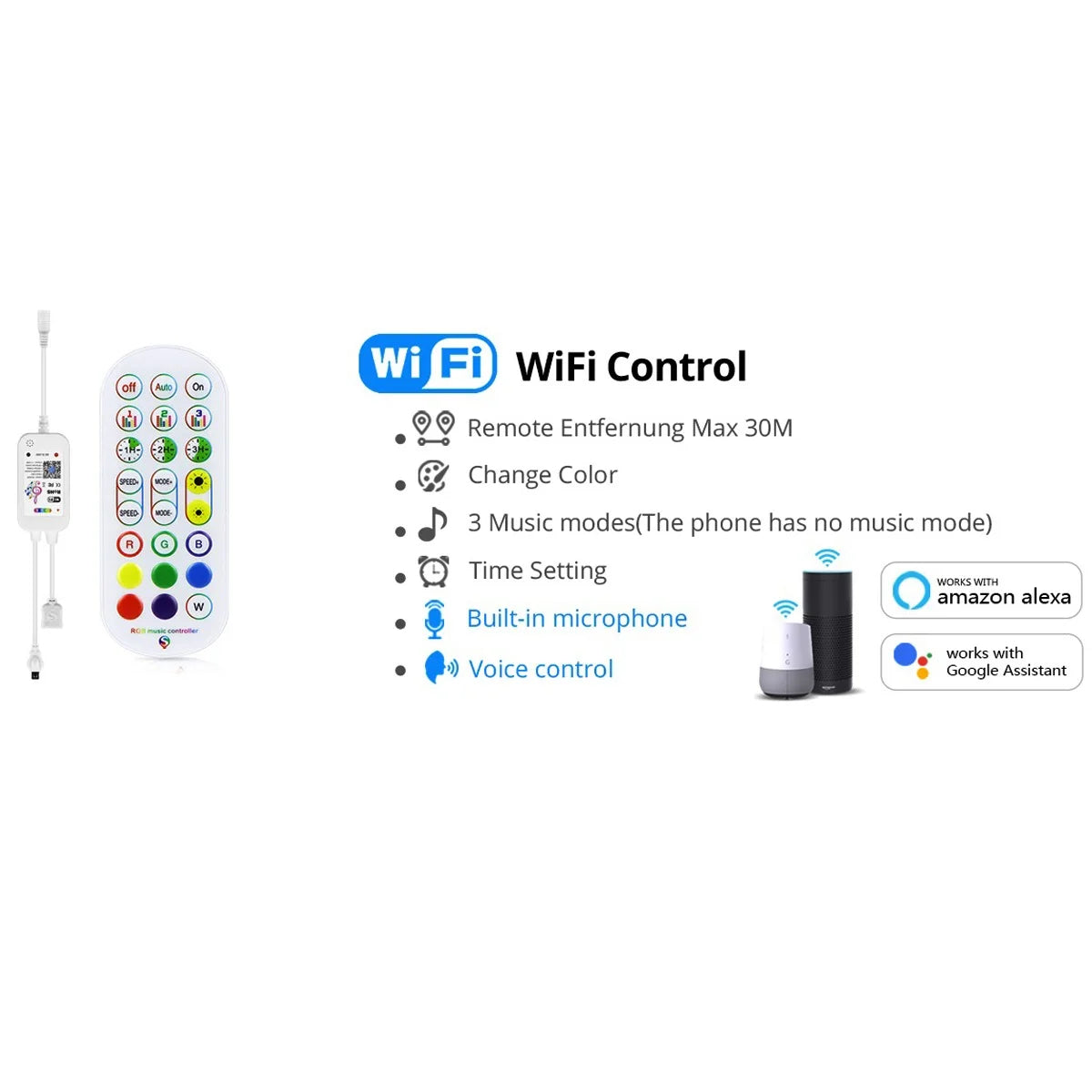 Bande LED néon intelligente