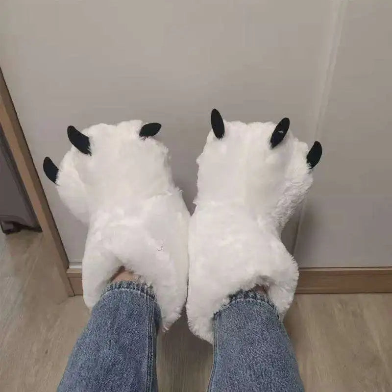 Bottes d'hiver mignonnes à griffes d'ours.