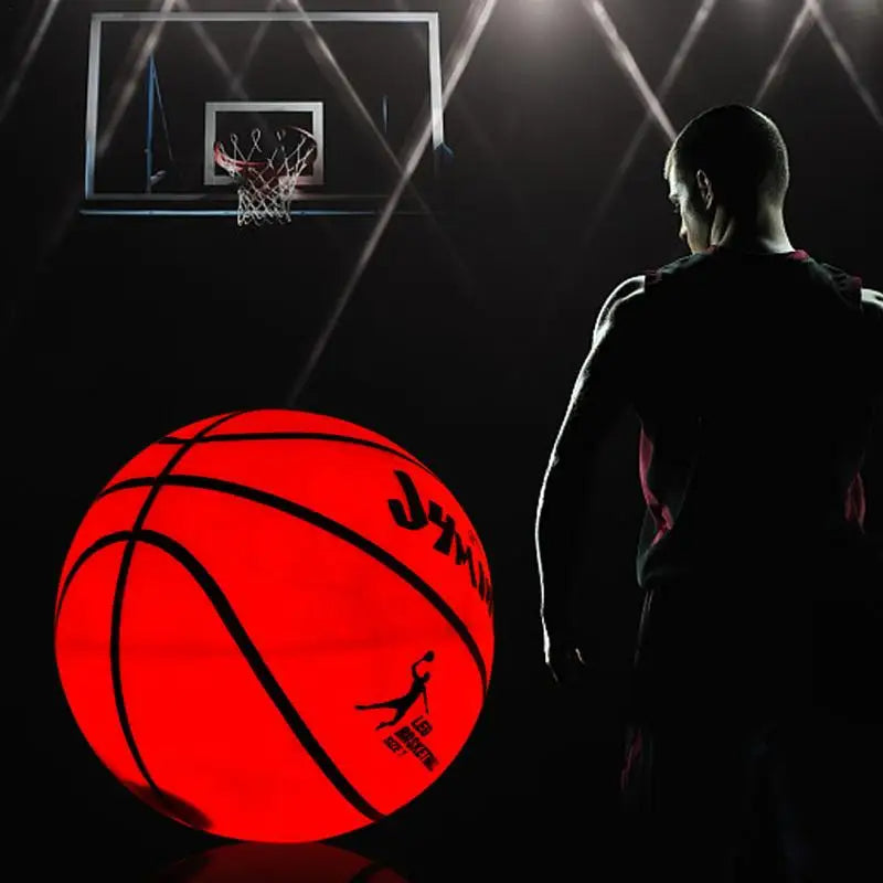 Ballon de basket lumineux à LED