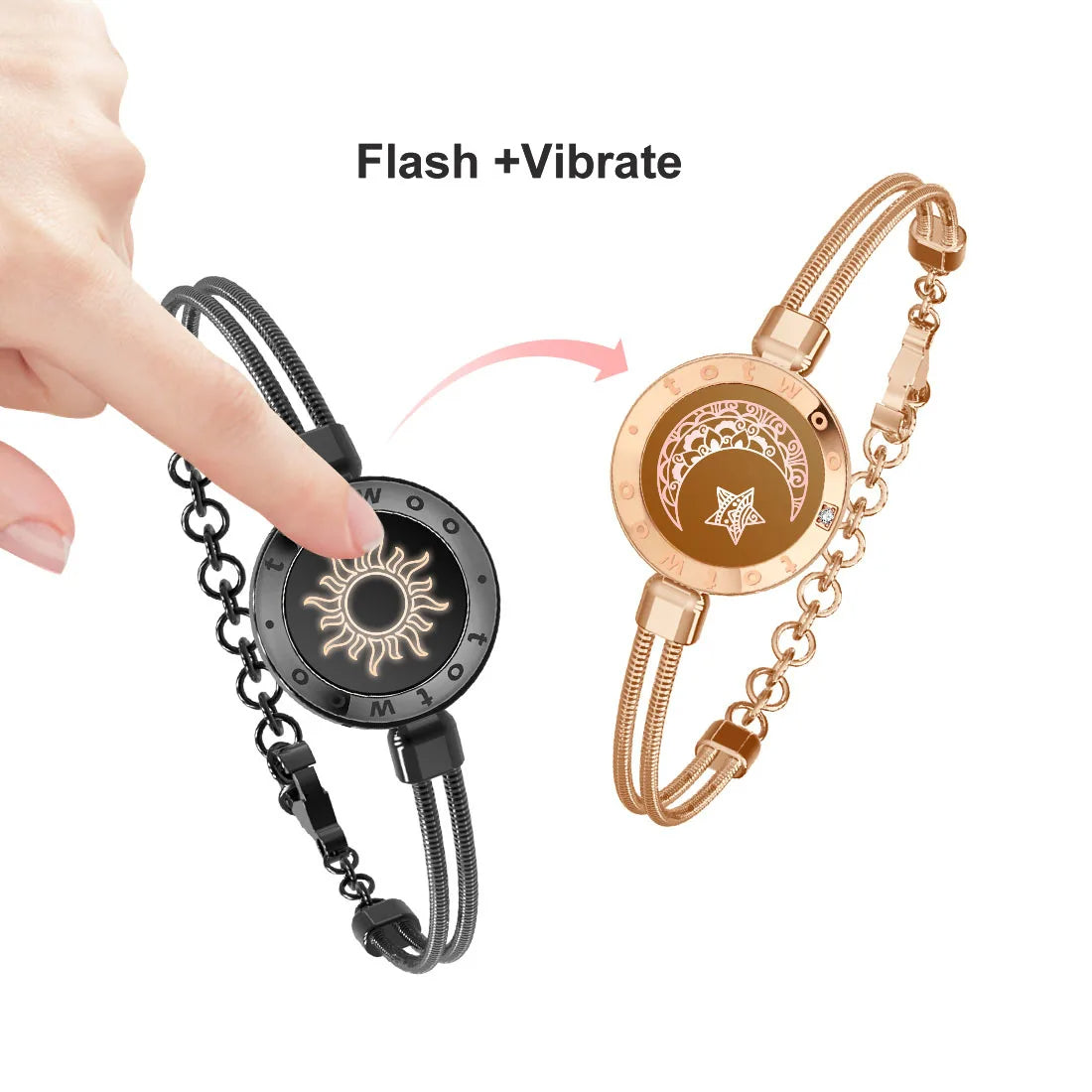 Bracelets Totwoo Love Soleil et Lune