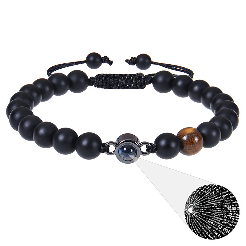 Bracelet Je t'aime en 100 langues