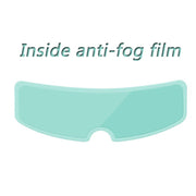 Film antibuée et film imperméable universel pour casque de moto.