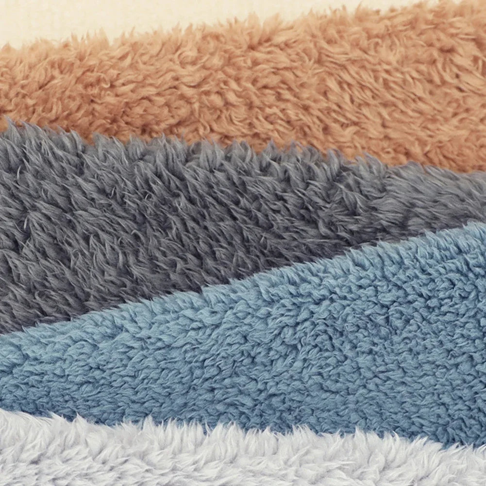 Bas chauffants pour les jambes en peluche