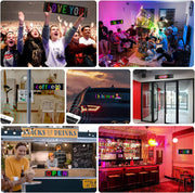 Panneau LED flexible pour voiture