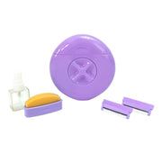 Rasoir portable 3 en 1 pour femme avec vaporisateur d'eau rechargeable