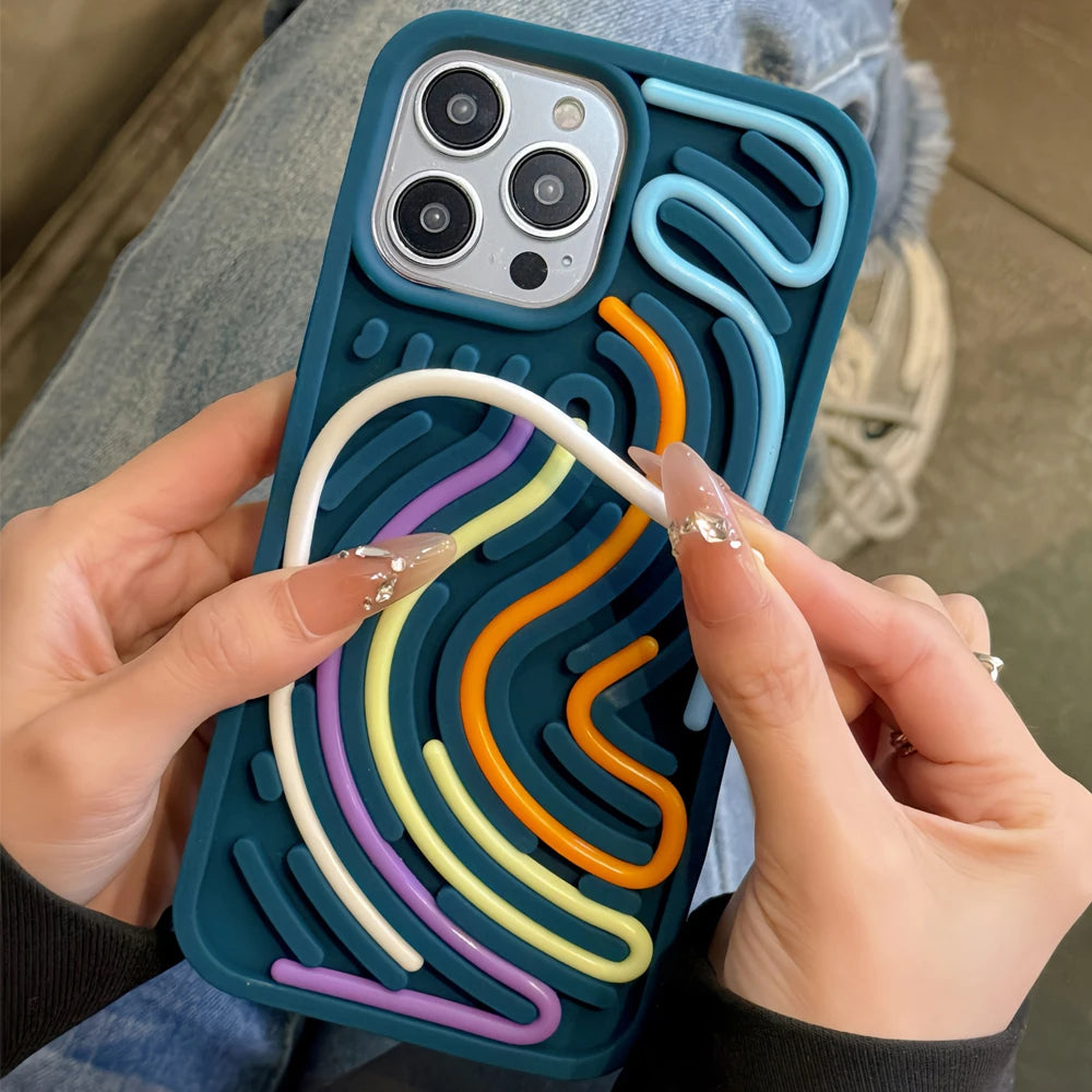 Étui de téléphone anti-stress