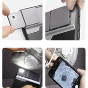 Microscope pour téléphone 400X avec lumière