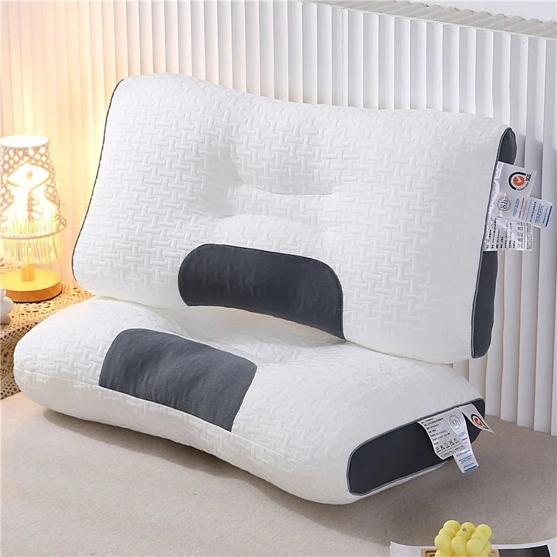 Oreiller cervical super ergonomique pour le sommeil.
