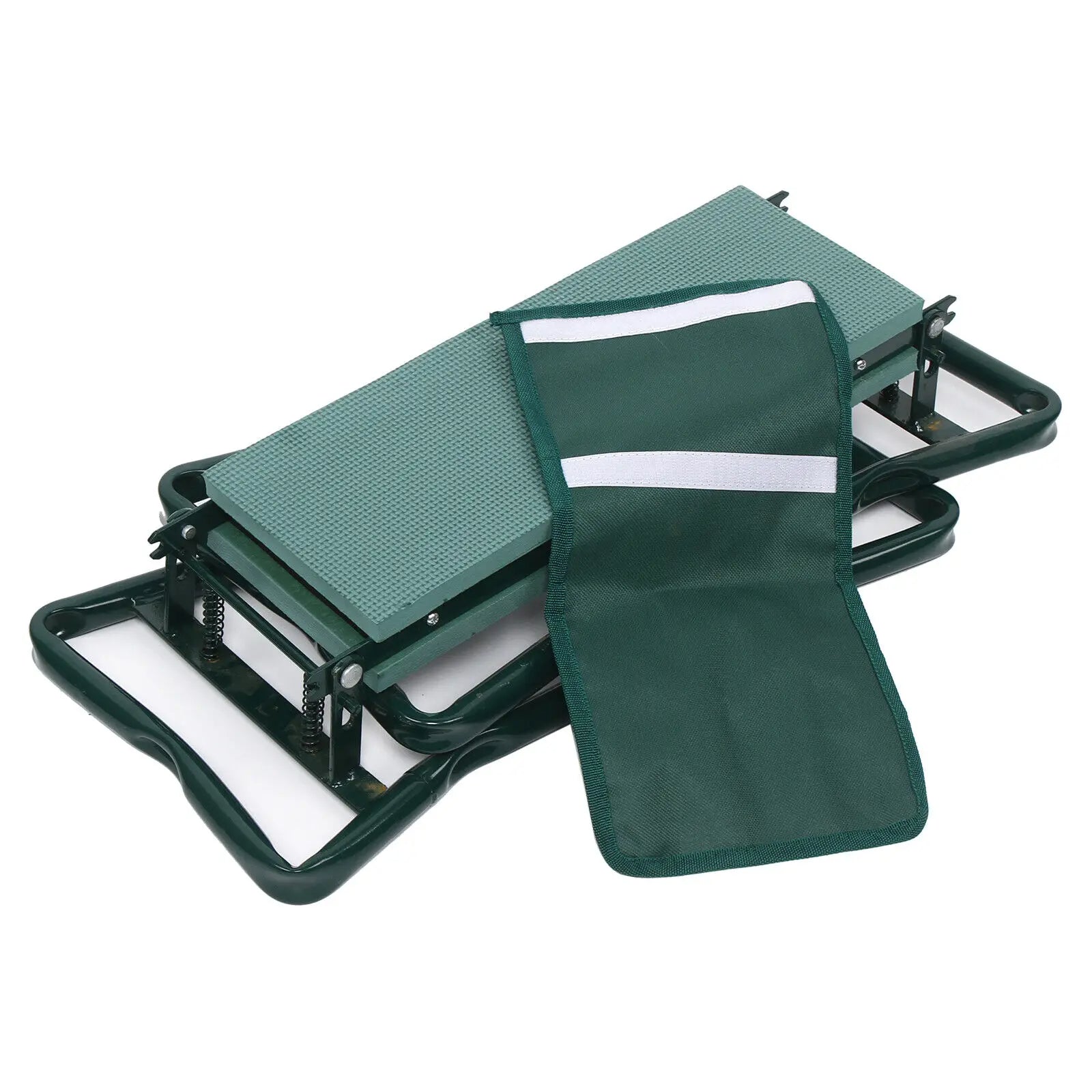 Chaise pliante de jardin avec repose-genoux
