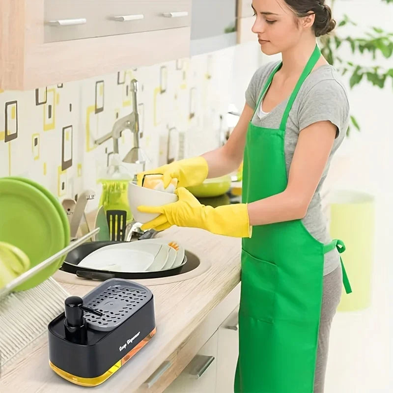 Ensemble de distributeur de savon double 3 en 1 3-in-1 Dual Soap Dispenser Set
