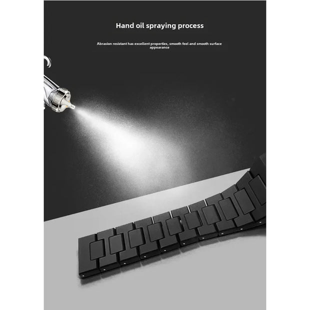 Montre minimaliste à chiffres arabes.