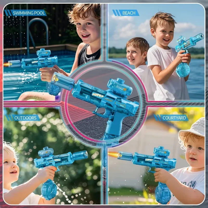 Pistolet à eau LED lumineux
