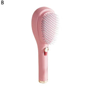 Brosse de massage télescopique autonettoyante