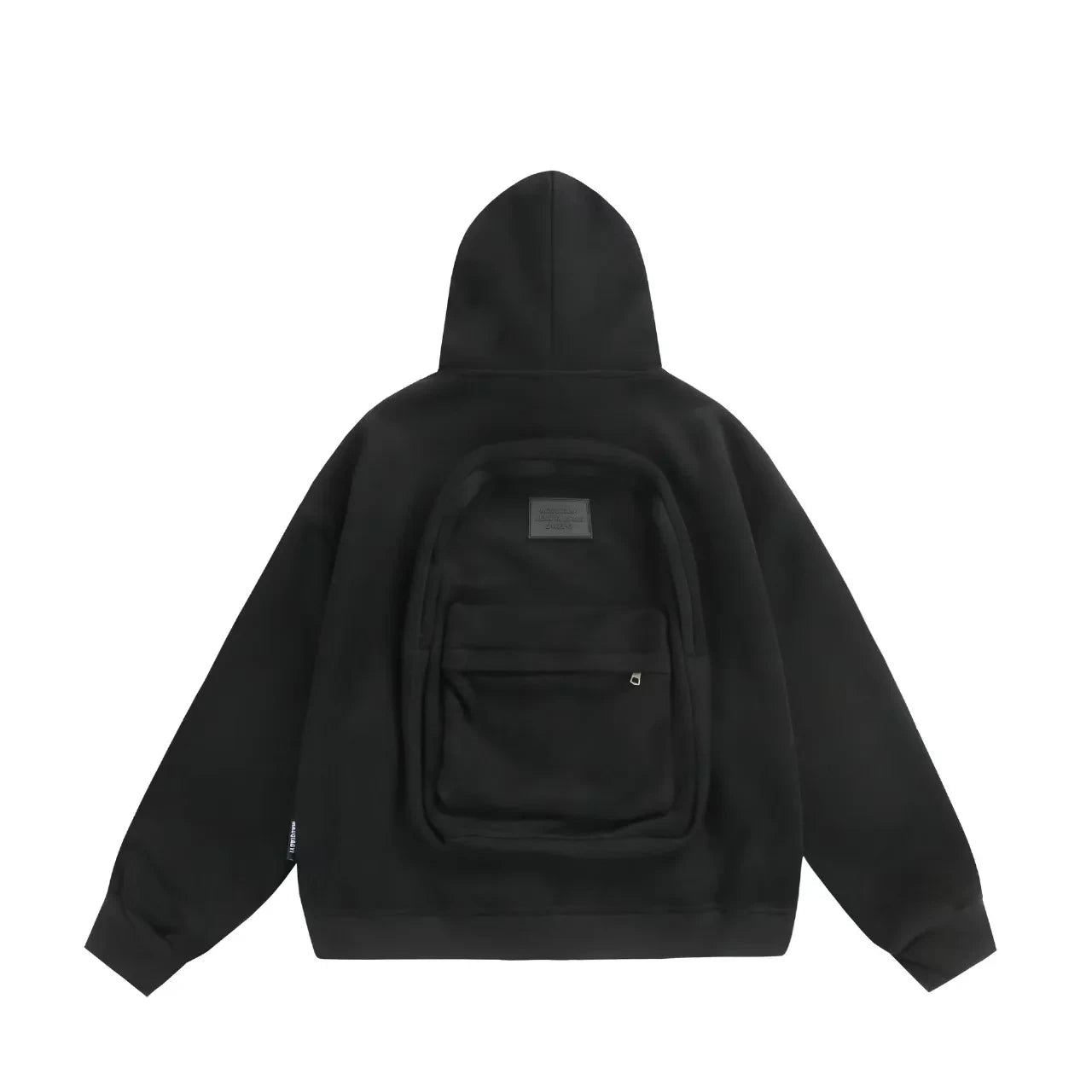 Sweat à capuche avec sac à dos intégré