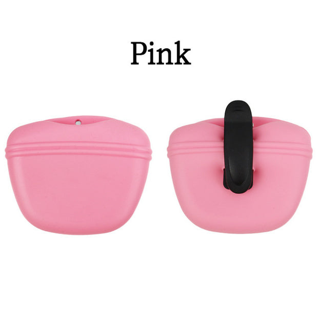 Sac à friandises en silicone pour chien