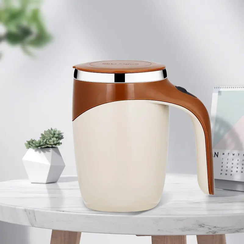 Tasse à agitation automatique