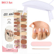 Kit de pose d'ongles en gel avec lampe UV