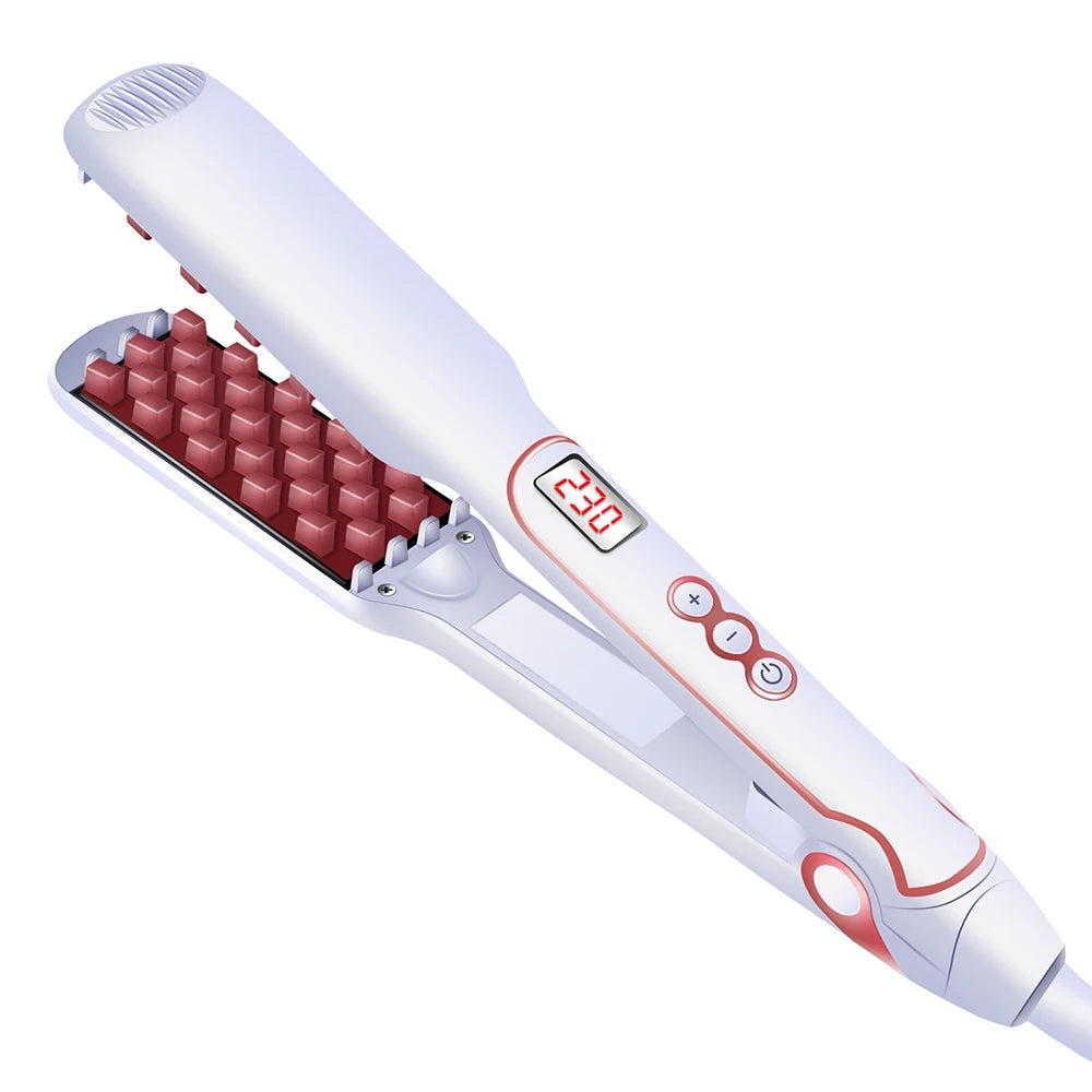 Fer volumateur pour cheveux, boucleur ondulé en céramique