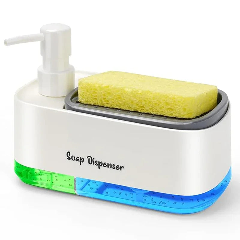 Ensemble de distributeur de savon double 3 en 1 3-in-1 Dual Soap Dispenser Set
