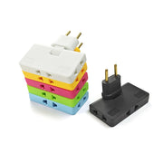 Rallonge de prise rotative 3 en 1.