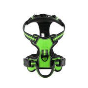 Harnais pour chien réglable en nylon.