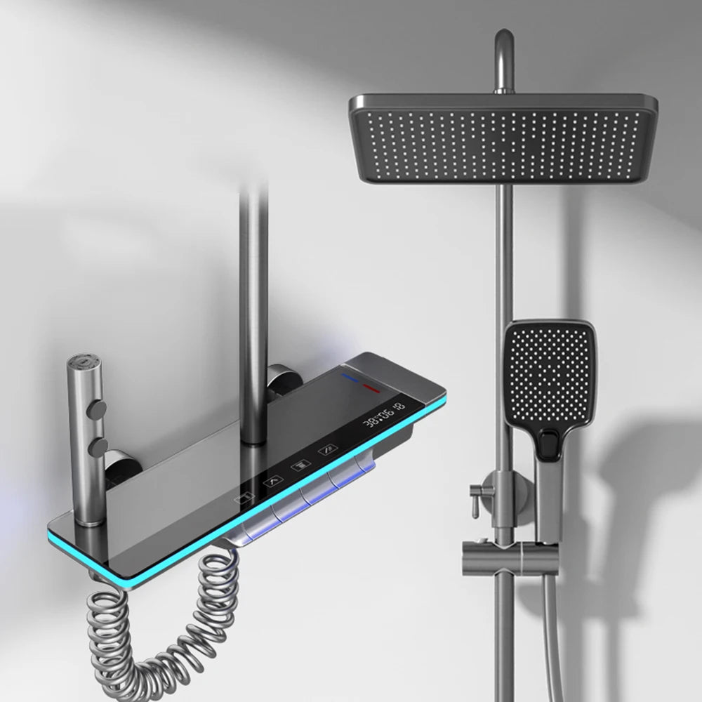 Ensemble de thermostat de douche de luxe