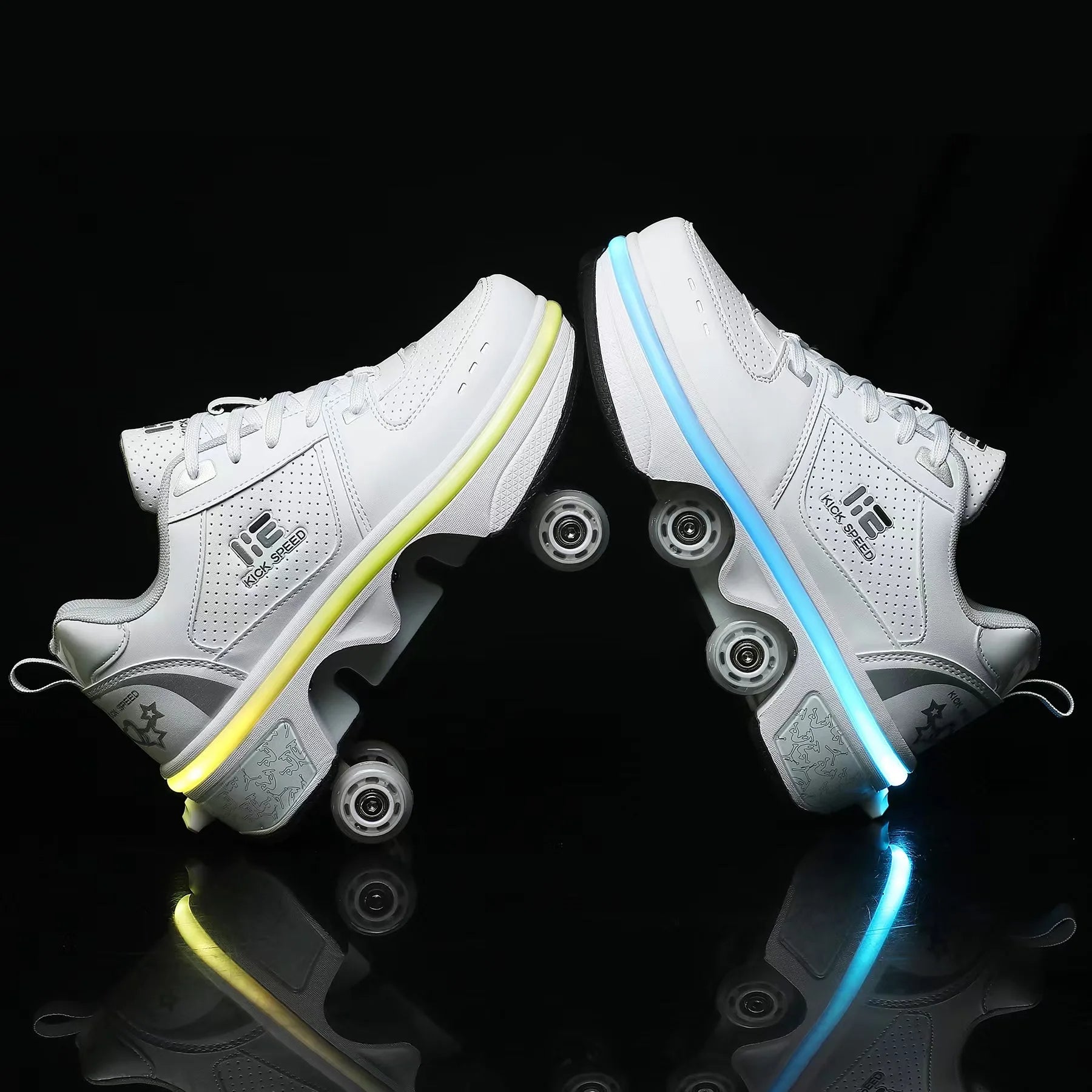 Chaussures à roulettes pour baskets