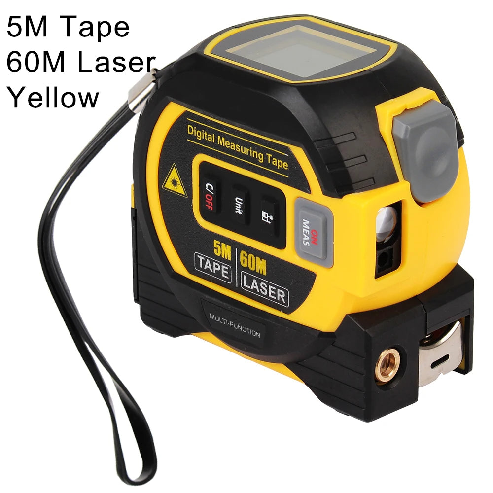 Ruban à mesurer laser 3 en 1