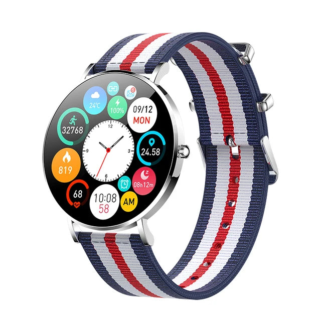Montre connectée AMOLED LIGE 2024                                           LIGE 2024 AMOLED Smart Watch