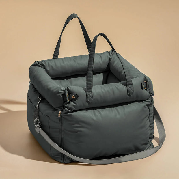 Siège auto pour chien avec boucle de sécurité