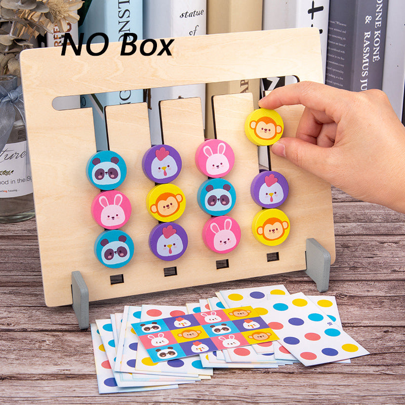 Jeu éducatif de puzzle en bois pour enfants