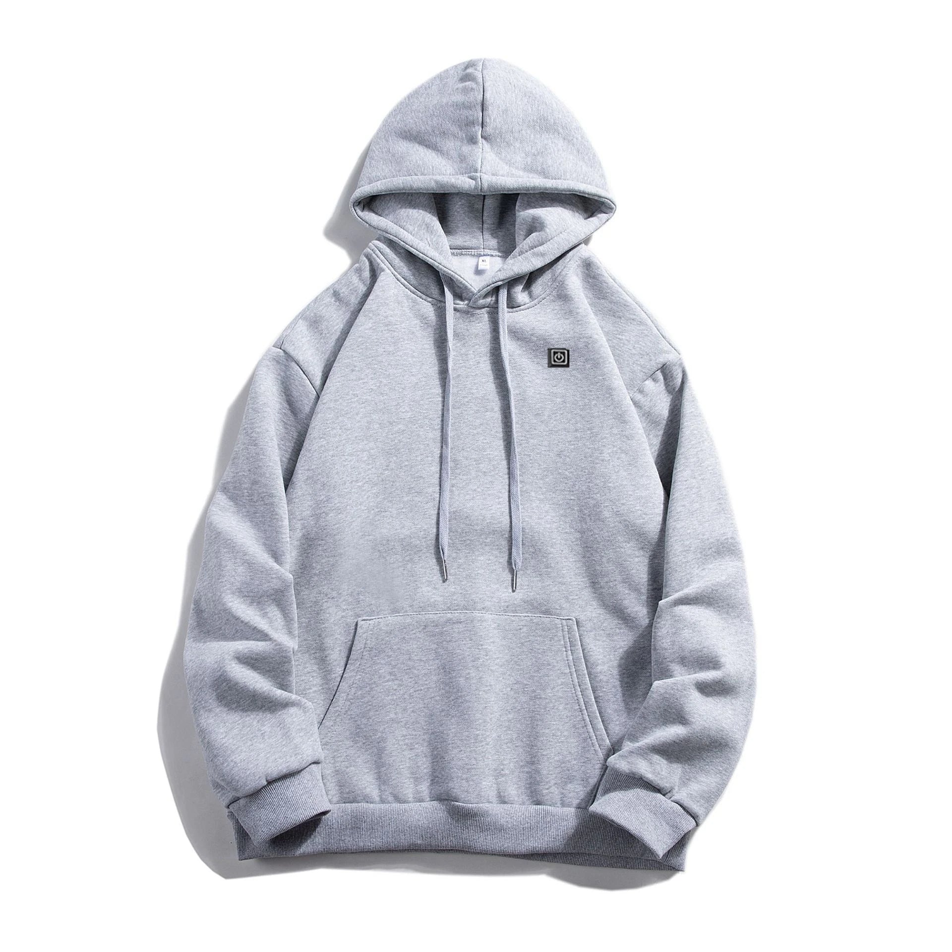 Veste chauffante USB à manches longues avec capuche