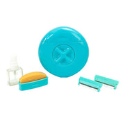 Rasoir portable 3 en 1 pour femme avec vaporisateur d'eau rechargeable