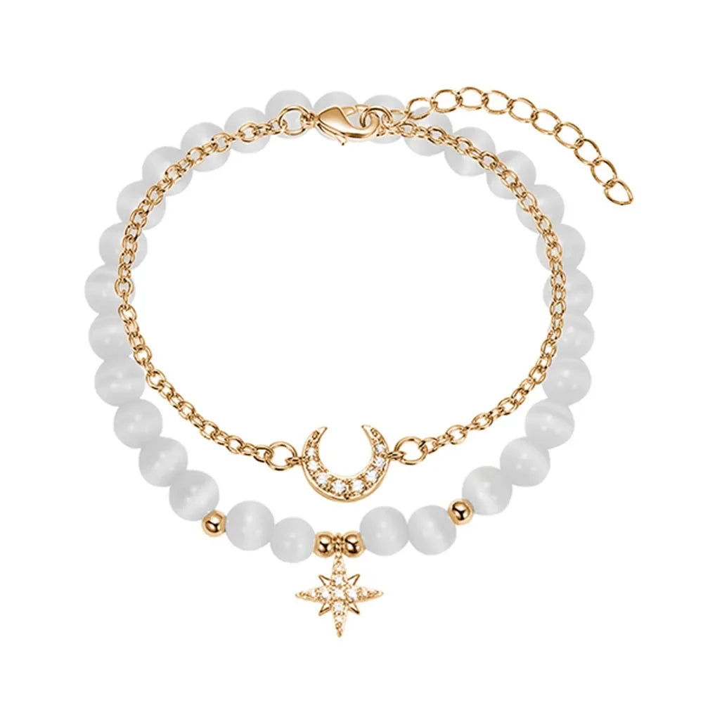Bracelet en cristal naturel Kirykle.  Kirykle Natural Crystal Bracelet