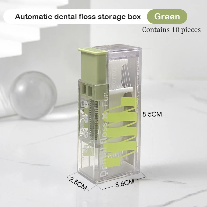 Distributeur de fil dentaire.                                   Dental Floss Dispenser