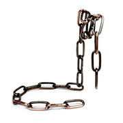 Porte-bouteilles flottant en chaîne de fer