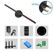 Ventilateur holographique 3D