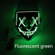 Masque d'Halloween LED