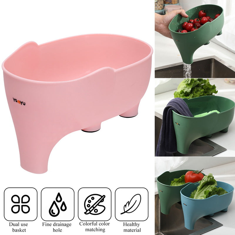 2x paniers de drainage Elephant 2x Elephant Drain Baskets