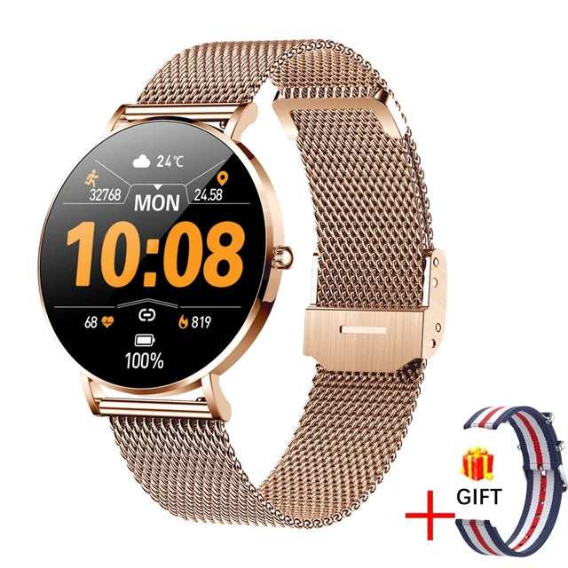 Montre connectée AMOLED LIGE 2024                                           LIGE 2024 AMOLED Smart Watch