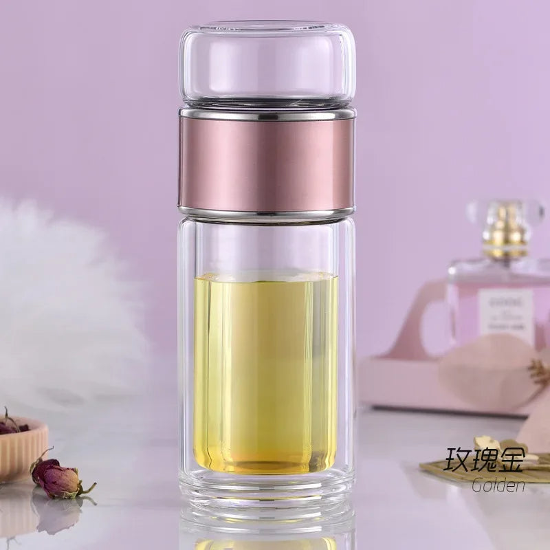 Bouteille infuseur à thé.