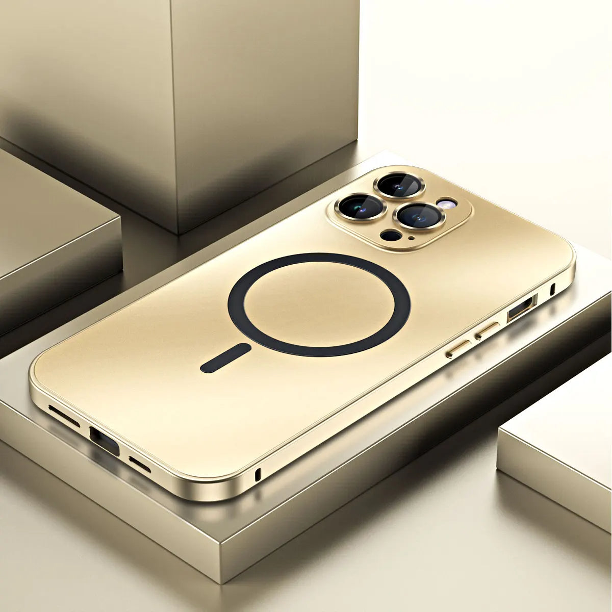 Coque intégrale en métal pour iPhone
