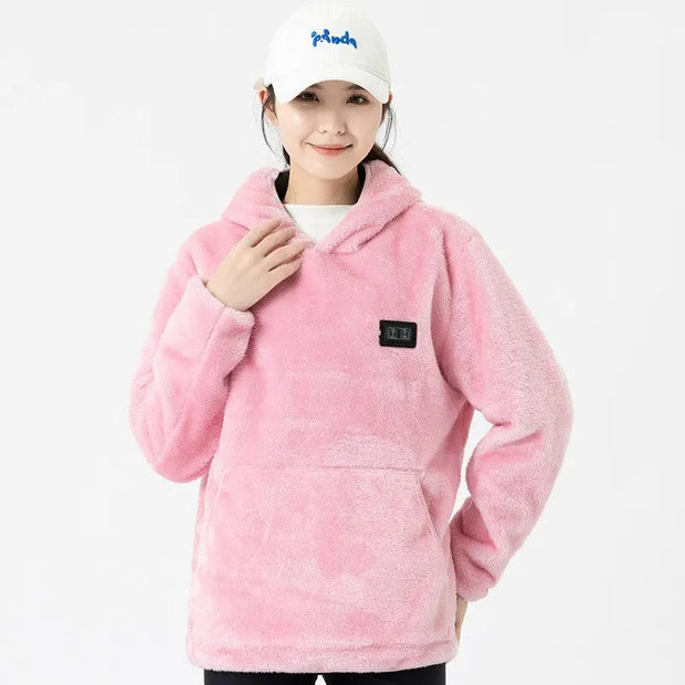 Sweat à capuche USB infrarouge avec 9 zones de chauffage