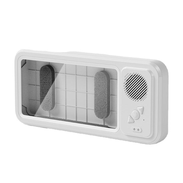 Support de téléphone de douche avec haut-parleur