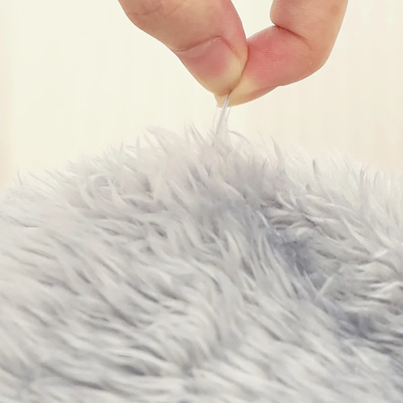 Bas chauffants pour les jambes en peluche