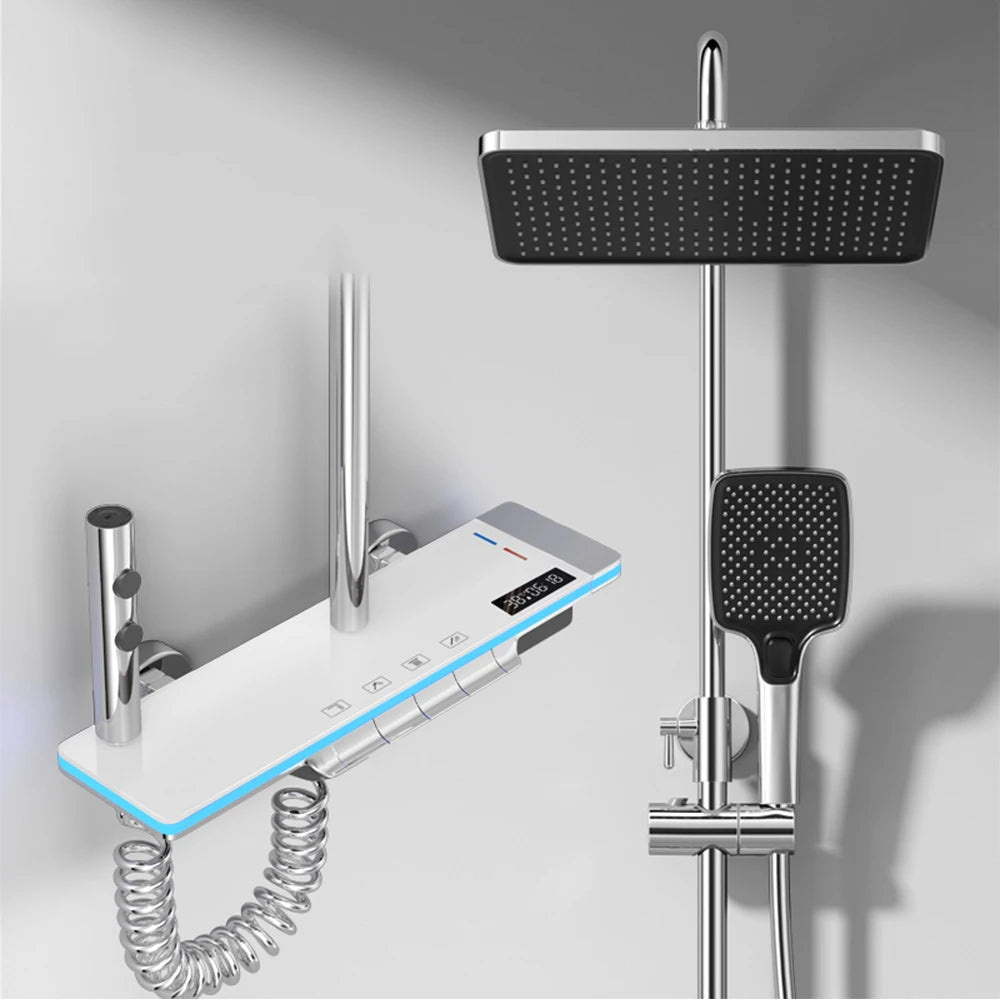 Ensemble de thermostat de douche de luxe